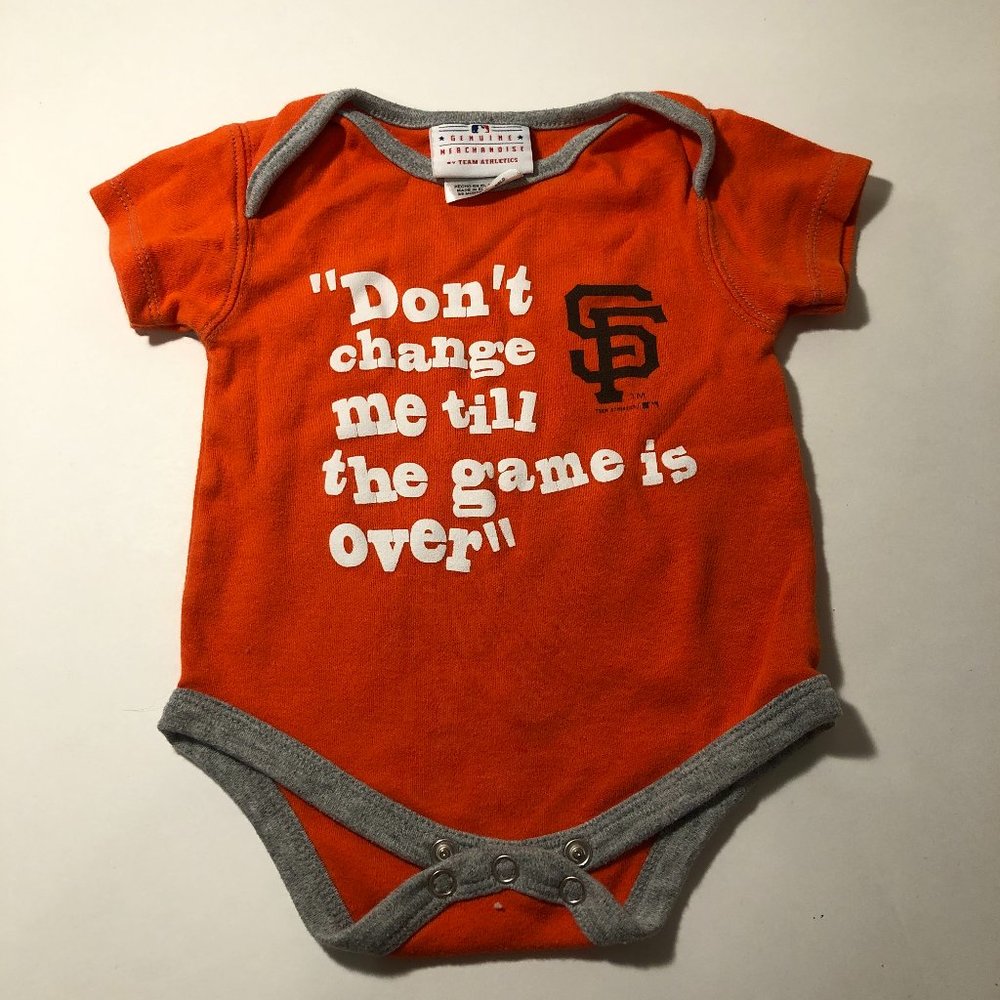 Giants Baby Onesie 3-6 month
